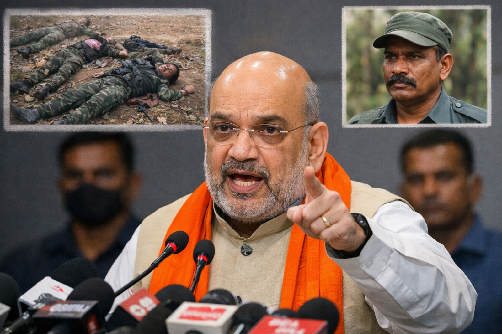 Amit Shah: Top Maoist Leadership Nearly Eliminated, Only One Survives